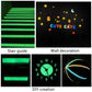 Frendorf | GlowPro Luminous Klebeband | Selbstklebend | Leuchtend im Dunkeln | Sicherheits- & Dekoband