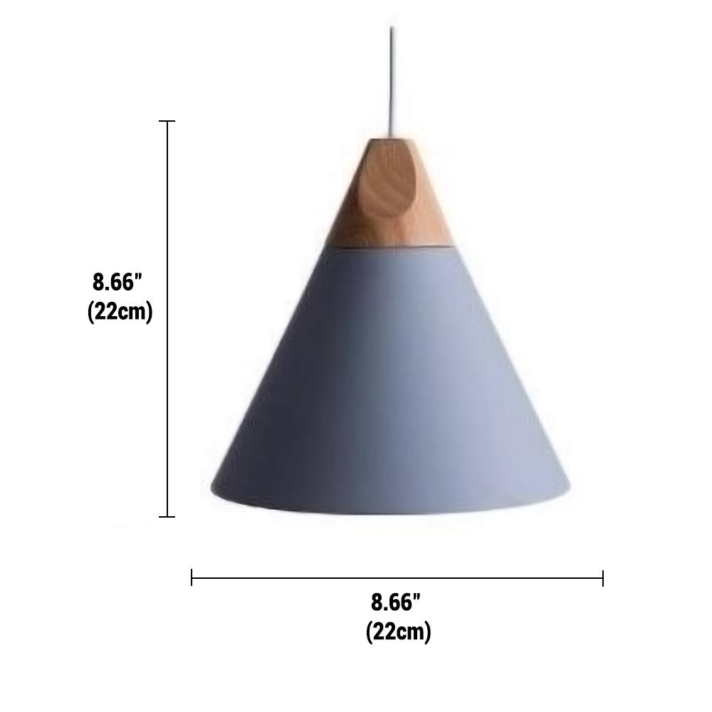 Minimalistische Holz Pendelleuchte | NordicLight