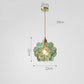 Frendorf | PetalGlow Glasblütenblatt-Pendelleuchte | Nordischer Stil | Elegantes Design für Ess- & Wohnzimmer