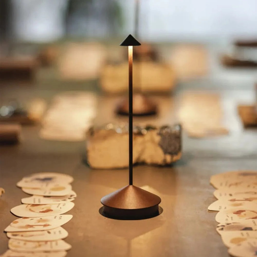 Frendorf | GlowLuxe wiederaufladbare Tischlampe
