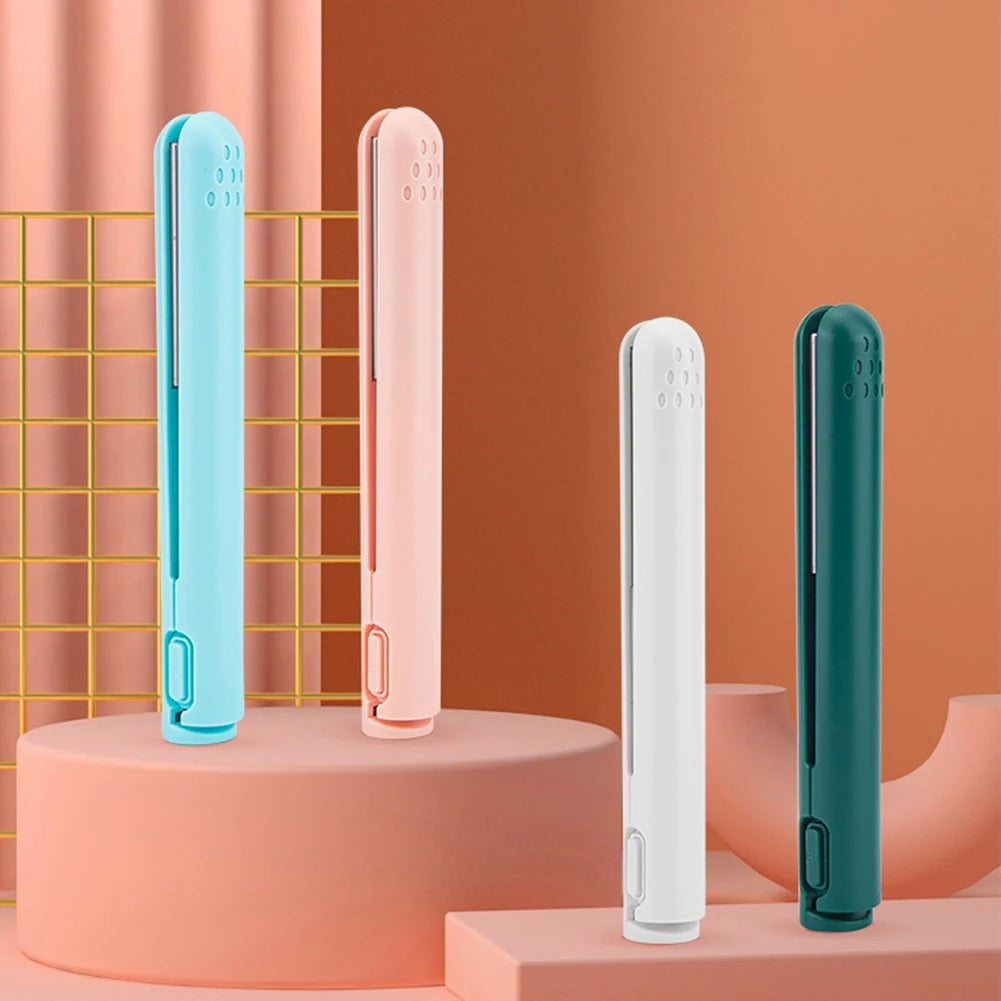 Frendorf | StyleMate – Das 2-in-1 Mini Glätteisen & Lockenstab für Müheloses Styling Zuhause & Unterwegs