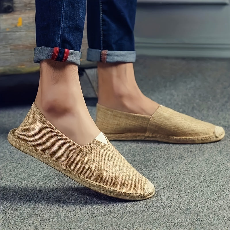 Frendorf | Maritime Leinenschuhe Weiß