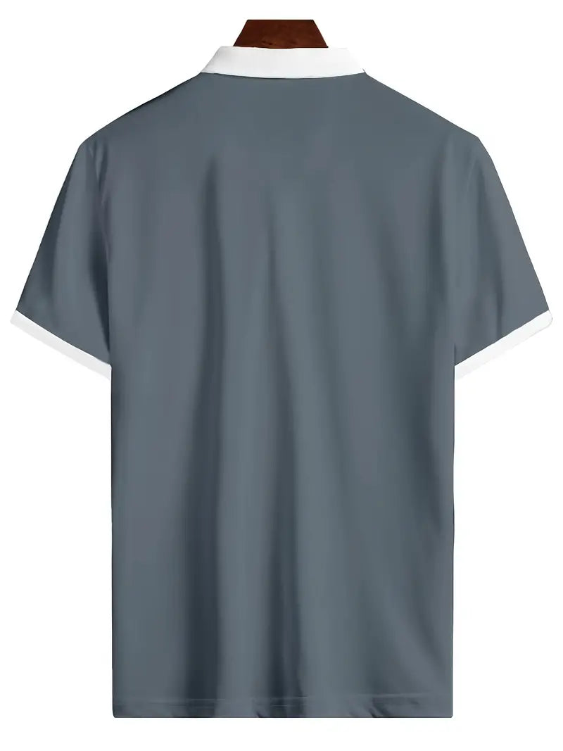 Frendorf | Atmungsaktives herren-golfshirt mit v-ausschnitt