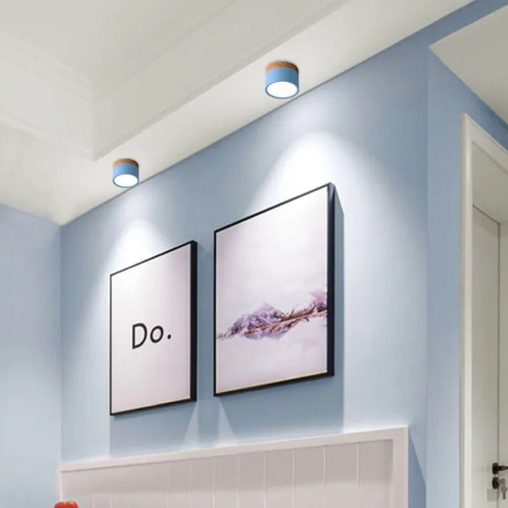 Skandinavische LED Deckenleuchte für einen schlanken Look