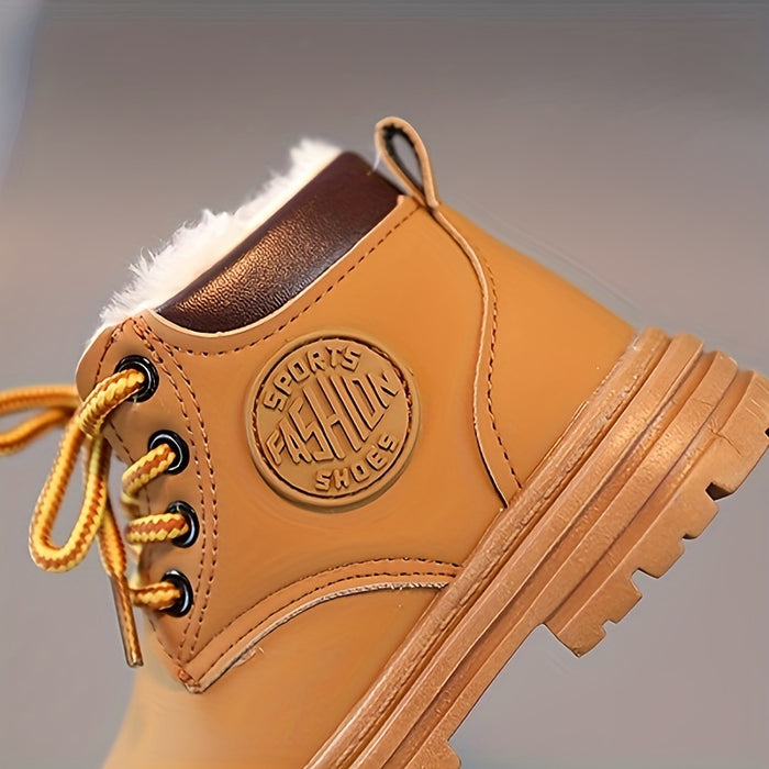 Frendorf | Wasserfeste Fleece-Winterstiefel für Jungen – Mit Warmfutter & Profilsohle