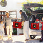 Frendorf | 8er-Pack Extra Große Weihnachtsgeschenktüten, Wiederverwendbare Tragetaschen mit Griff, Nicht-Gewebte Weihnachts-Einkaufsbeutel für die Feiertage, 16,9*12,6*6,8"
