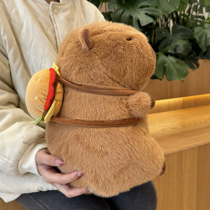 Hamburger Rucksack Capybara Plüsch