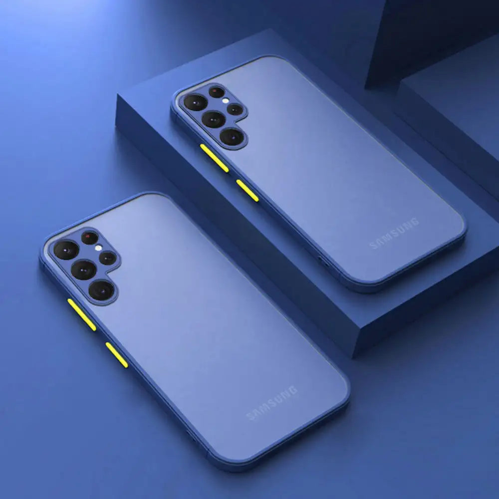 Frendorf | Matte Hülle Stoßfeste Schutz für Samsung