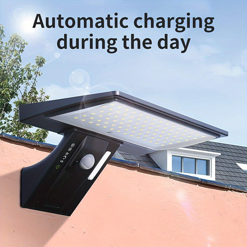 SmartSolar - Solar LED Außenlampe Strahler Bewegungsmelder - ein Leben lang kostenloses Licht
