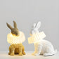 Frendorf | LumiBun – Art Deco inspirierte Kaninformierte Tischlampe
