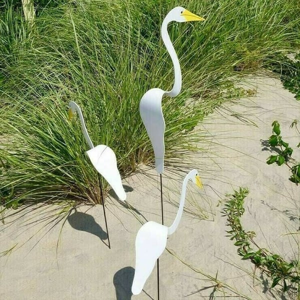 Frendorf | Wirbelnder Flamingo im Garten