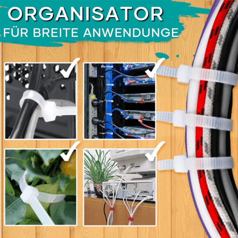 Frendorf | Wiederverwendbare Kabelbinder (100 Stücke)