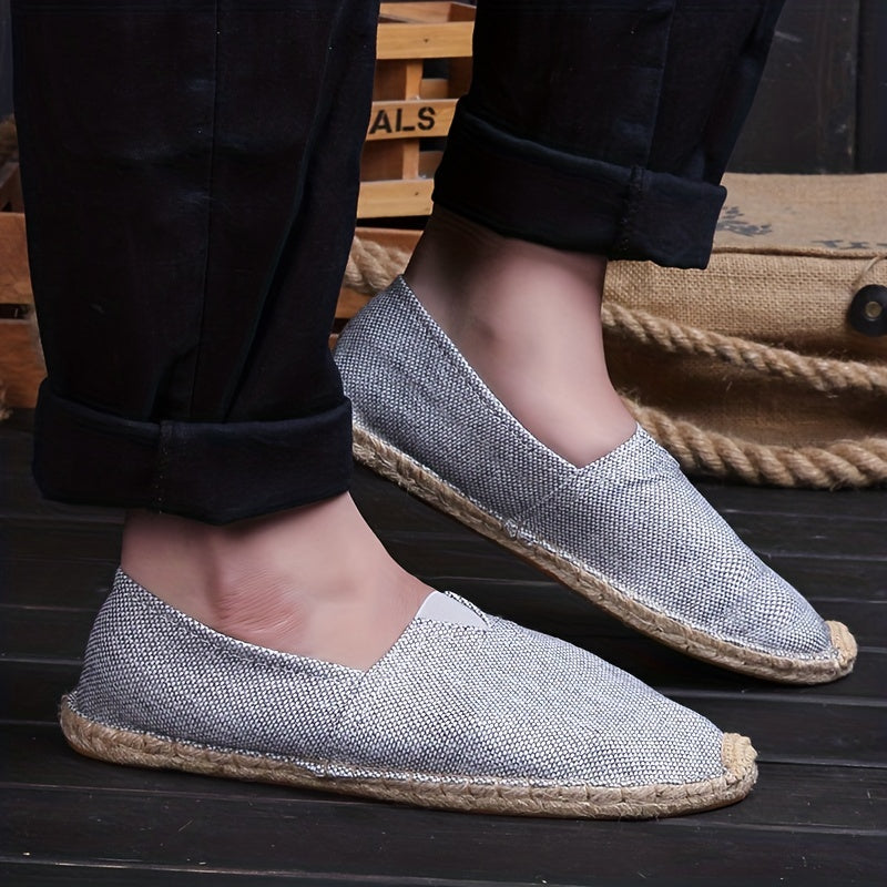 Frendorf | Maritime Leinenschuhe Weiß