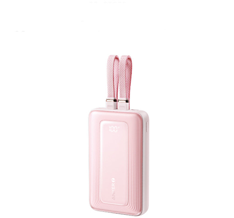 Frendorf | 2024 Neue Schnelllade-Powerbank, 20.000mAh hohe Kapazität mit eingebautem Kabel