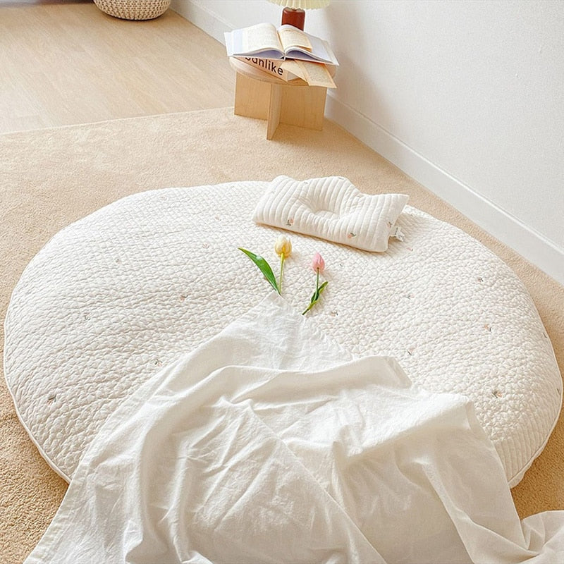 Frendorf | Bären-Stickerei Baby Krabbelmatte