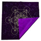 Frendorf Metatrone's Cub Crystal Grid Tischdecke Wandteppich