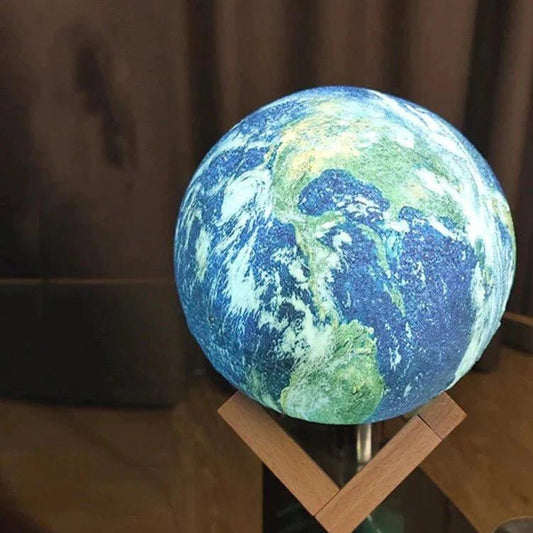 Lampe - EarthGlow - Planetarisches Design - Beruhigende Atmosphäre