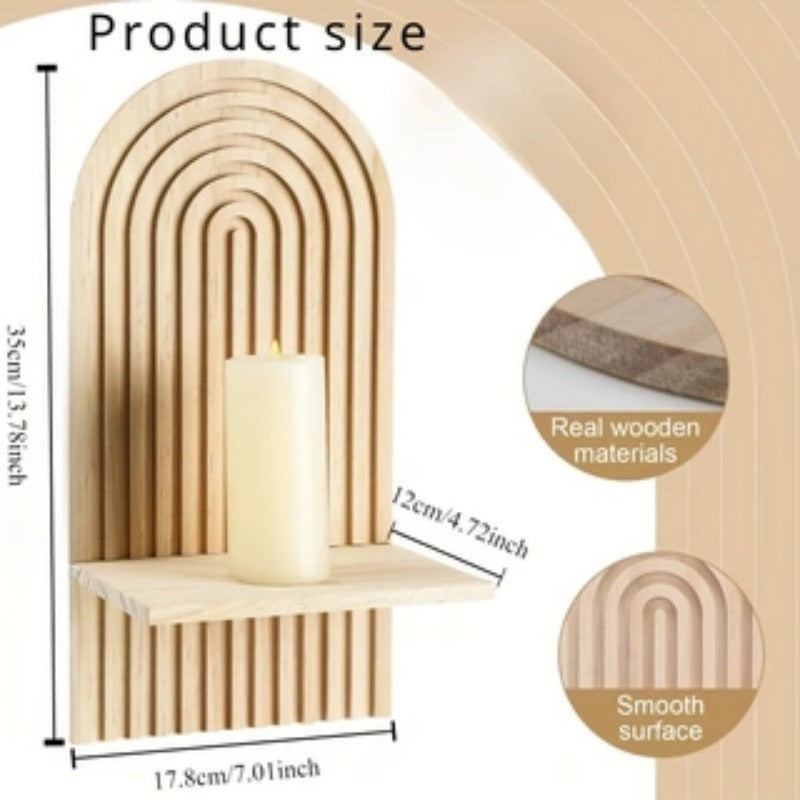 Frendorf | Boho Rainbow Regal - Stilvolle Aufbewahrung für jeden Raum