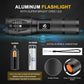 Frendorf | 30000-5000 Lumen Hochleistungs-LED-Taschenlampe, wasserdicht