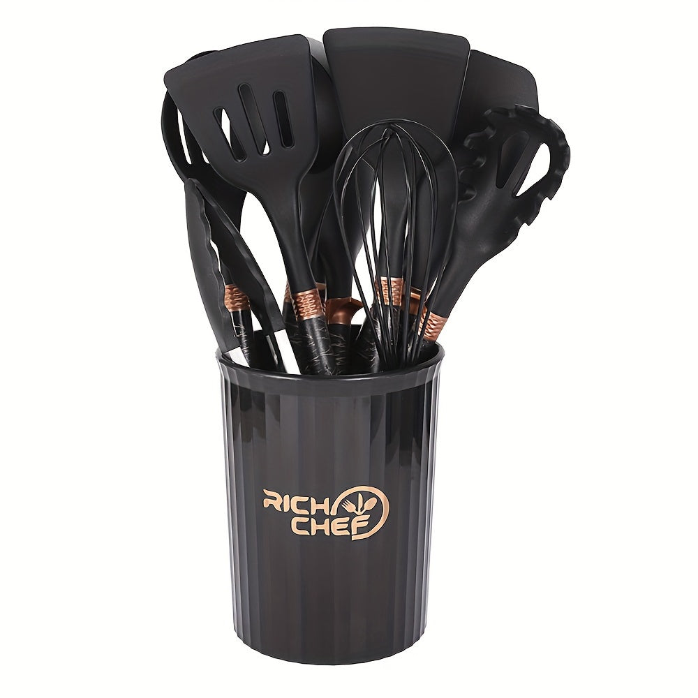 Kochen - Küchenfreude mit dem eleganten Silikon Küchengeräte-Set