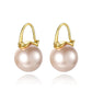 Frendorf | Black pearl earrings Available in white champagne gray gold and black pearl dangling earrings