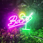 Frendorf | Dimmbarer LED-Neon-Bar-Schild – USB-betrieben mit Dimmer