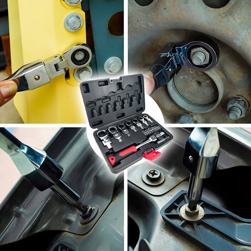 Frendorf | 20-teiliges Ratschen-Schlüsselset mit Box