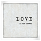 Frendorf | Liebe Ist Die Antwort In BW Wandkunst