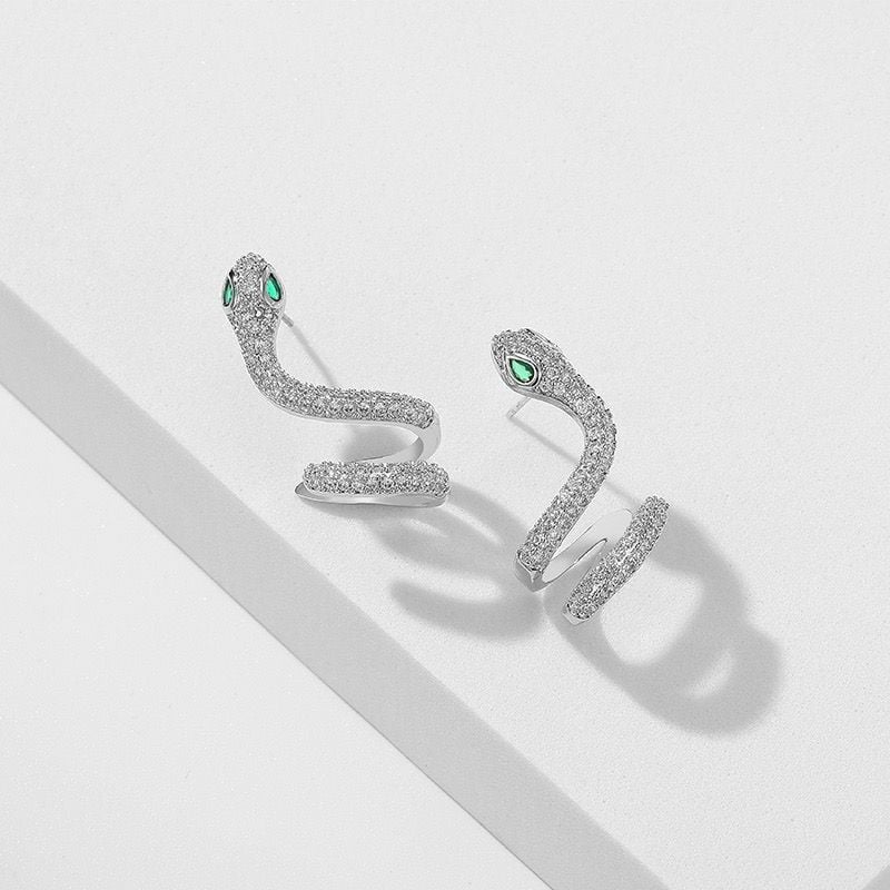 Frendorf |  Sinistra - 1 Paar Schlangen-Ohrringe