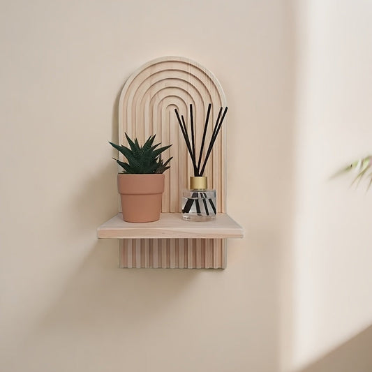 Frendorf | Boho Rainbow Regal - Stilvolle Aufbewahrung für jeden Raum