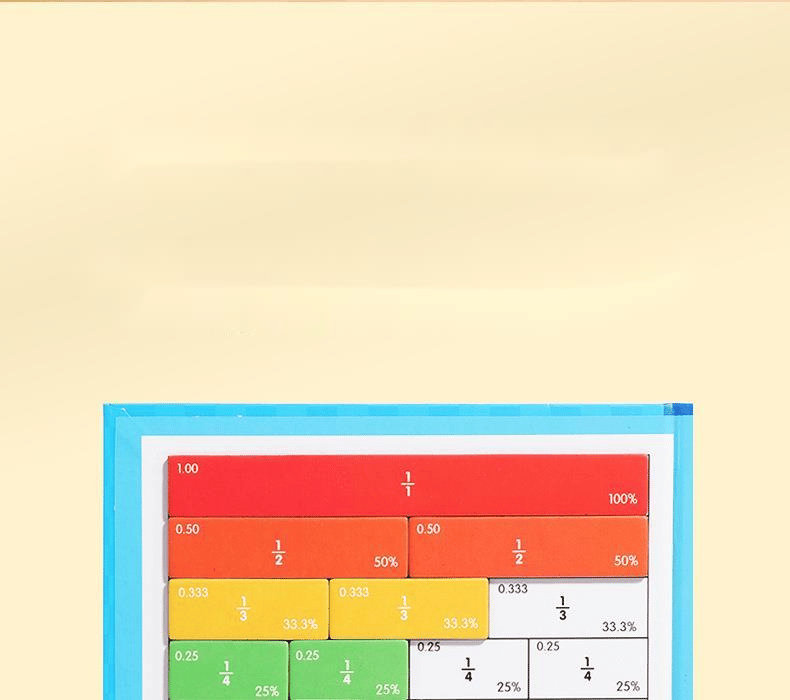Frendorf | Montessori Magnetisches Buch-Bruchteil-Puzzle für KinderKauf 2 spar 10%&Kostenloser Versand