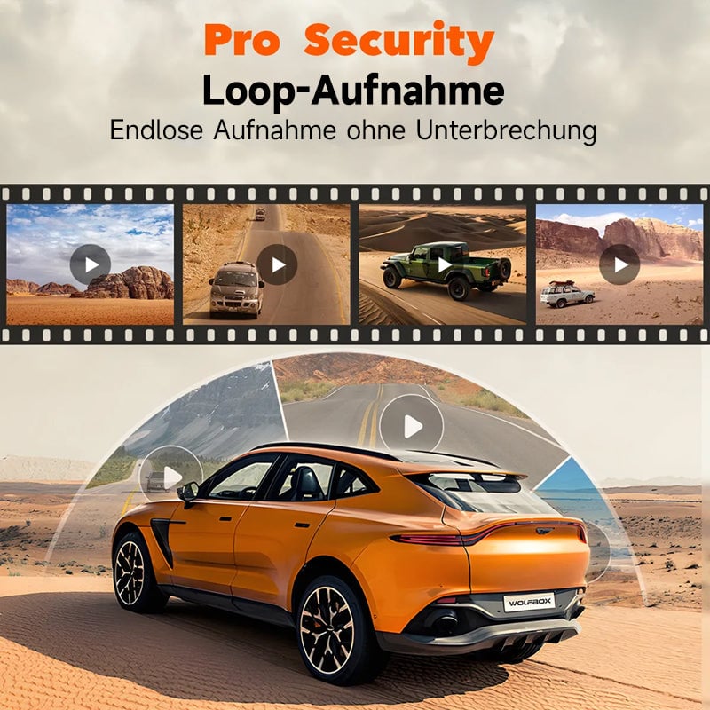 Frendorf | 10-Zoll-HD-Multifunktions-Autorekorder mit Touchscreen