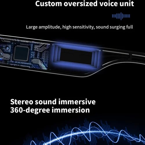 Frendorf | Super Black TechnologySmart Wireless Kopfhörer Sonnenbrillen