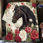 Dove und Horse Steppdecke
