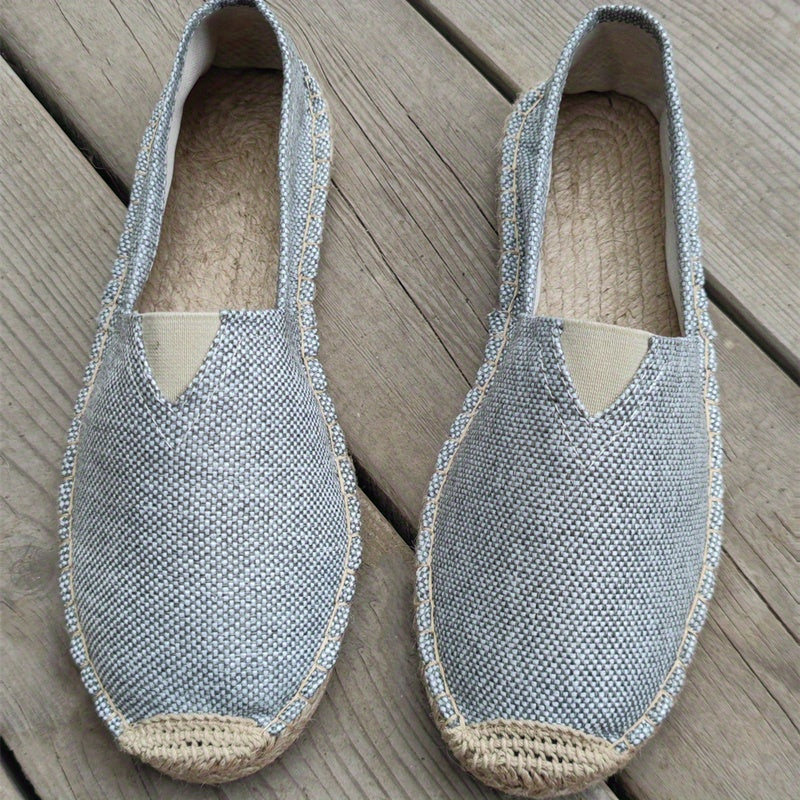 Frendorf | Maritime Leinenschuhe Weiß