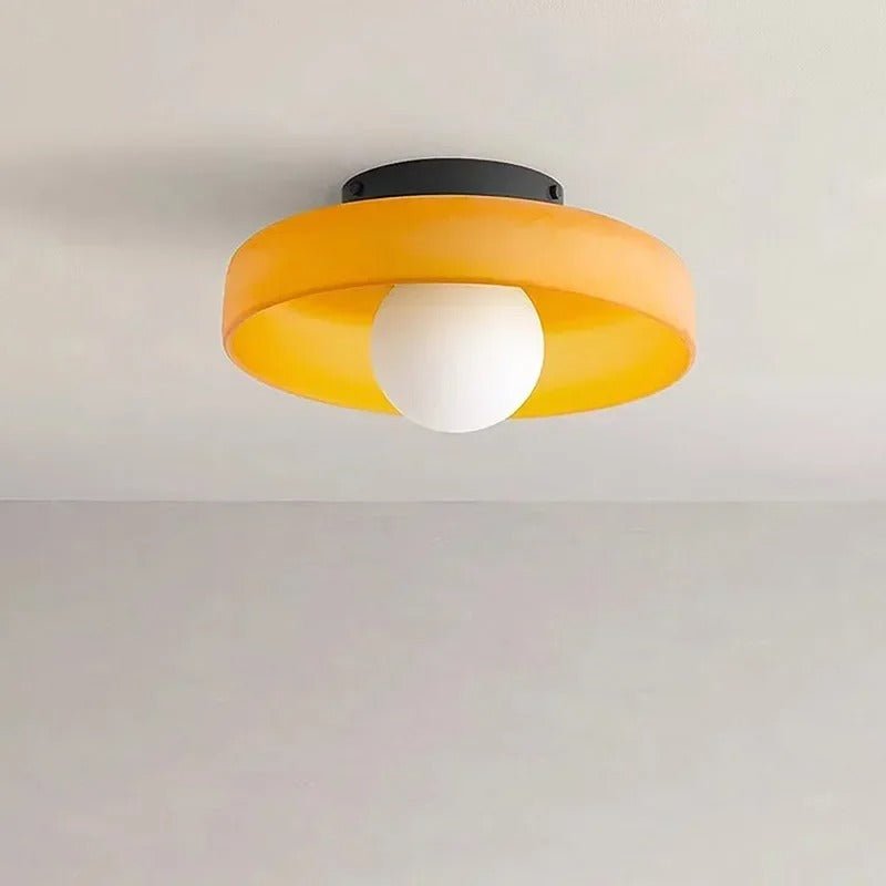 Frendorf | Bringen Sie Licht in Ihren Raum mit der einfachen Glashaube Deckenleuchte
