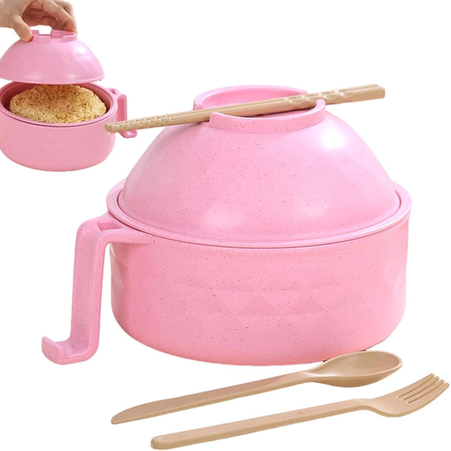 Frendorf | 1200ml Mikrowelle Ramen Schalen mit Sieb