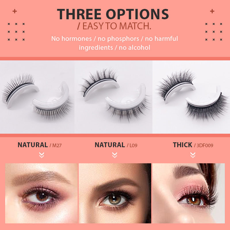 Geschenk - Wiederverwendbare selbstklebende Wimpern