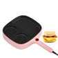 Elektrische Grillpfanne 3-in-1 Antihaft-geteilte Grillpfanne