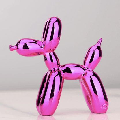 Elektroplated Ballonhund Skulptur