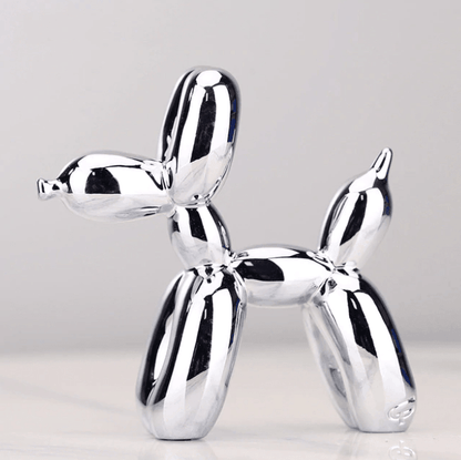 Elektroplated Ballonhund Skulptur