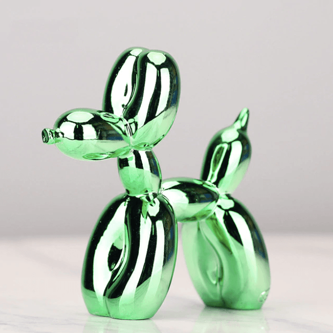 Elektroplated Ballonhund Skulptur