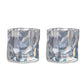 Elegantes Glacier Ripple Whisky Glas