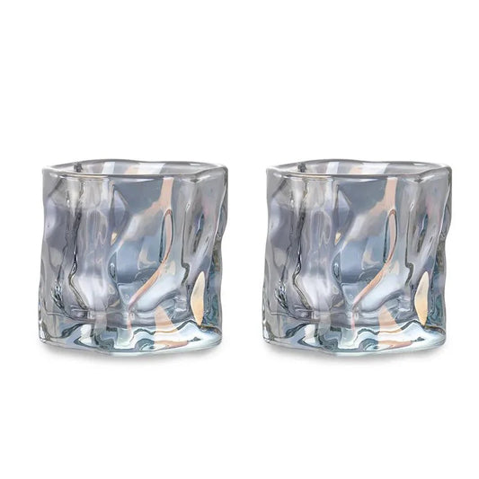 Elegantes Glacier Ripple Whisky Glas
