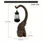 Frendorf | SolarElegance Solar Gartenlampe Enchanted Elephant | Stimmungslicht für Außen | Umweltfreundlich | Garten Deko Lampe