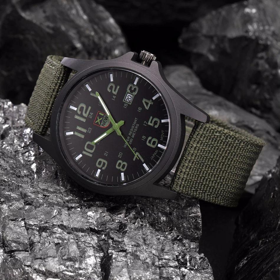 Taktische Armbanduhr – Militaire Stil Armbanduhr