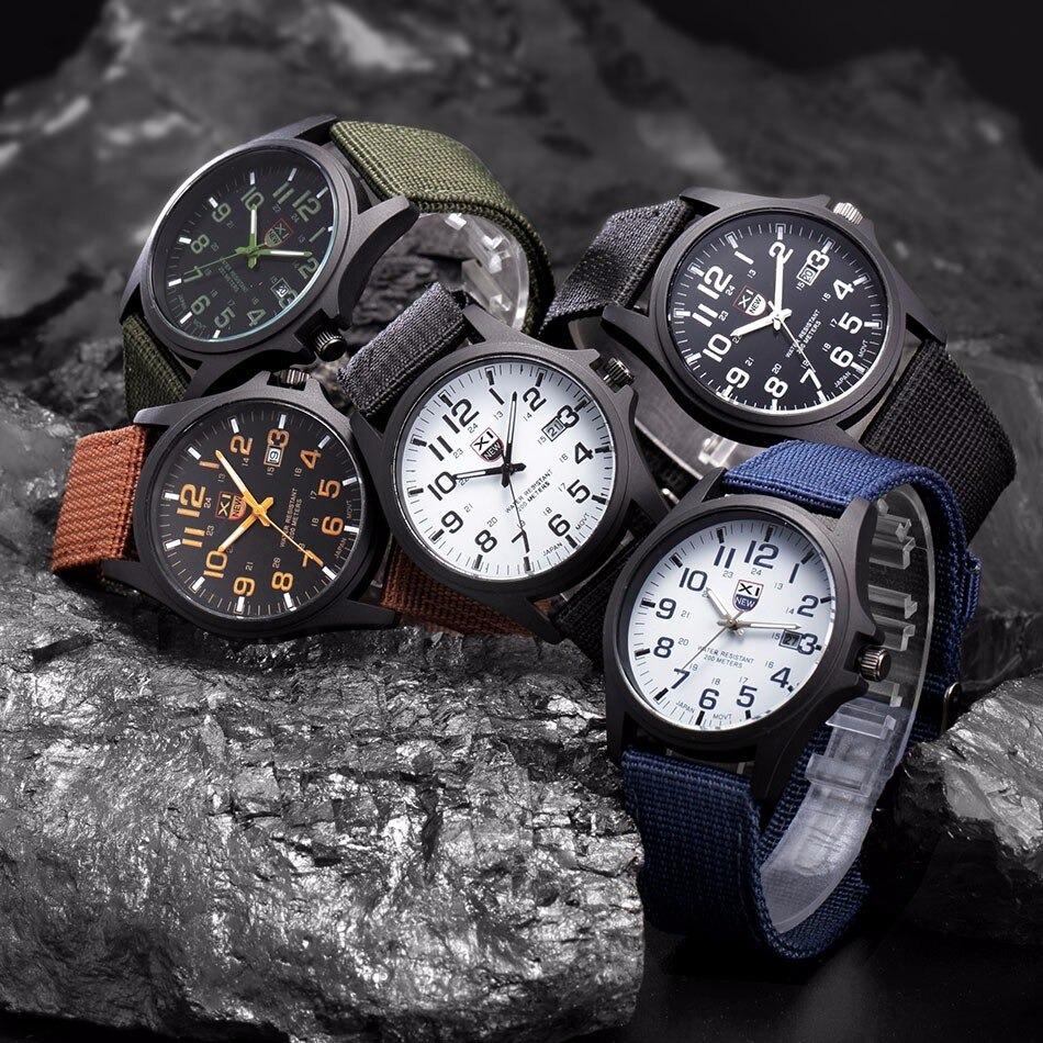 Taktische Armbanduhr – Militaire Stil Armbanduhr