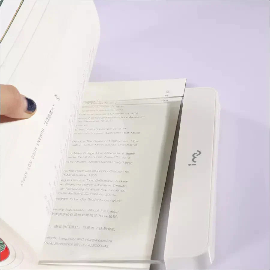 Frendorf | EmiTablet Tragbare Buchleselampe | Leselampe | Einstellbare Helligkeit | Elegantes Design