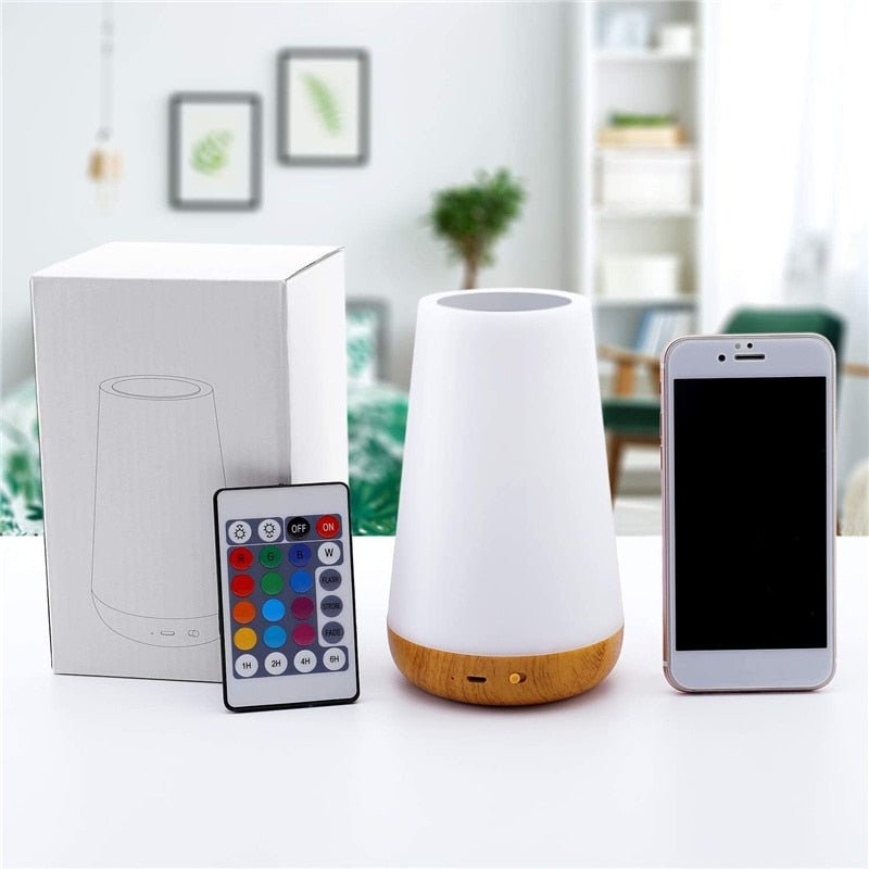 Enlight - Elegante Touch Nachttischlampe mit Farben