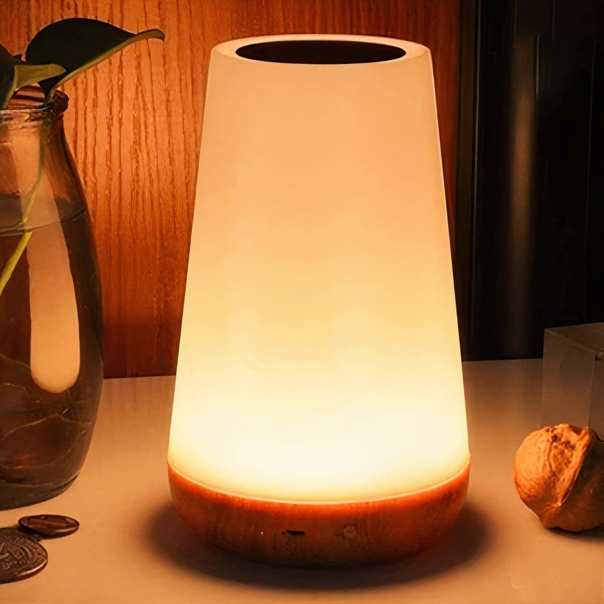 Enlight - Elegante Touch Nachttischlampe mit Farben